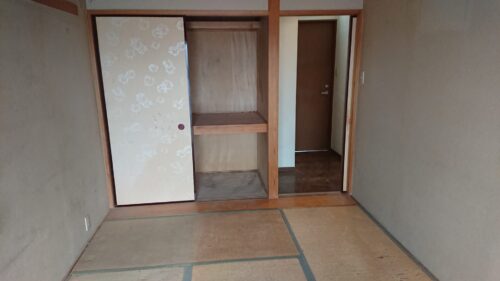 ゴミ屋敷和室2作業後