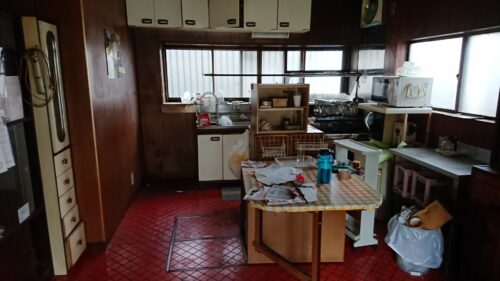 戸建て丸ごと処分作業前2