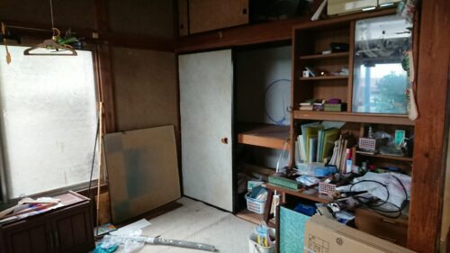 戸建て丸ごと処分作業前3