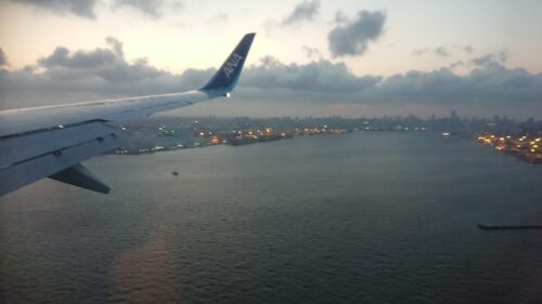 飛行機上2