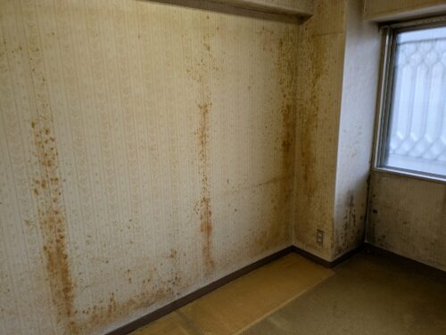 マンション遺品処分洋室作業後