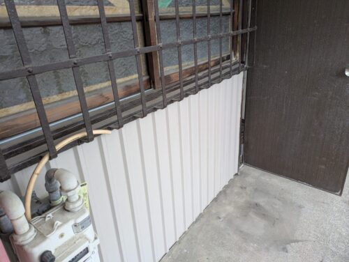 アパートのお部屋残置物廊下処分後