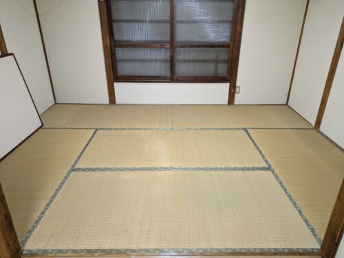 アパートのお部屋残置物メイン処分後