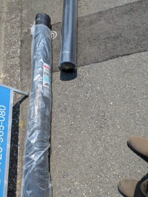 ホームセンターで購入した防草シート