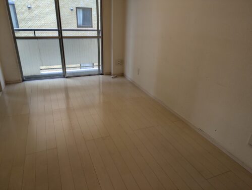 残置物処分、リビング、作業後