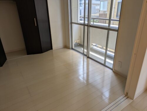 残置物処分、洋室1、作業後