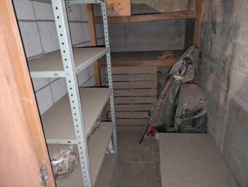 トランクルーム作業前