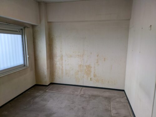 マンション残置物処分洋室作業後