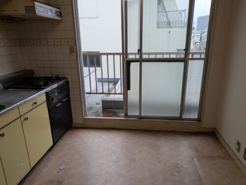 キッチン周り残置物処分後