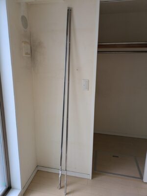 取り外したカーテンレール