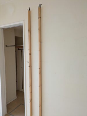 木製フック棒取り外し前