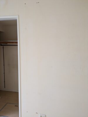 木製フック棒取り外し後