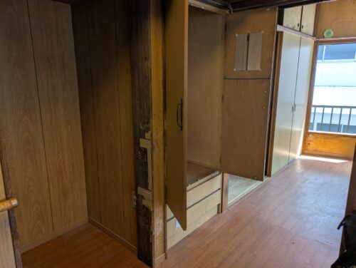 戸建て引越後処分2階収納スペース作業後