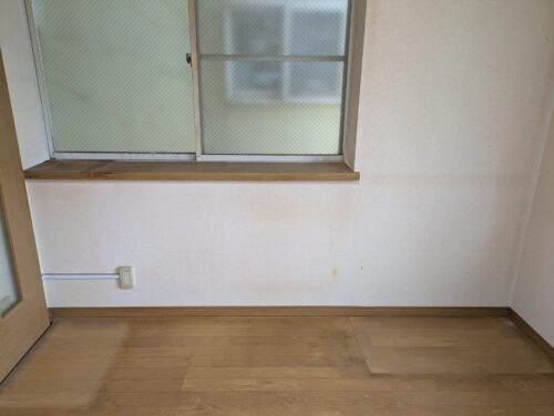3階建戸建て残置物処分2階キッチン作業後3