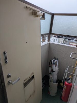 ドアの取り外し