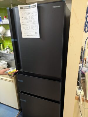 冷蔵庫の搬入