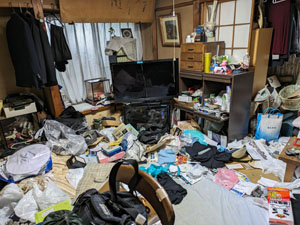トラック10台以上のゴミ屋敷処分