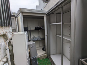 物置解体、家周り処分
