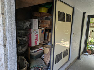 いつもと違う造りの残置物処分