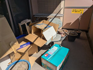 マンションの引越後、残置物処分