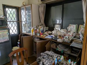 戸建て残置物処分