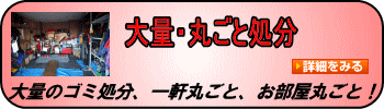 大量不用品処分・丸ごと処分